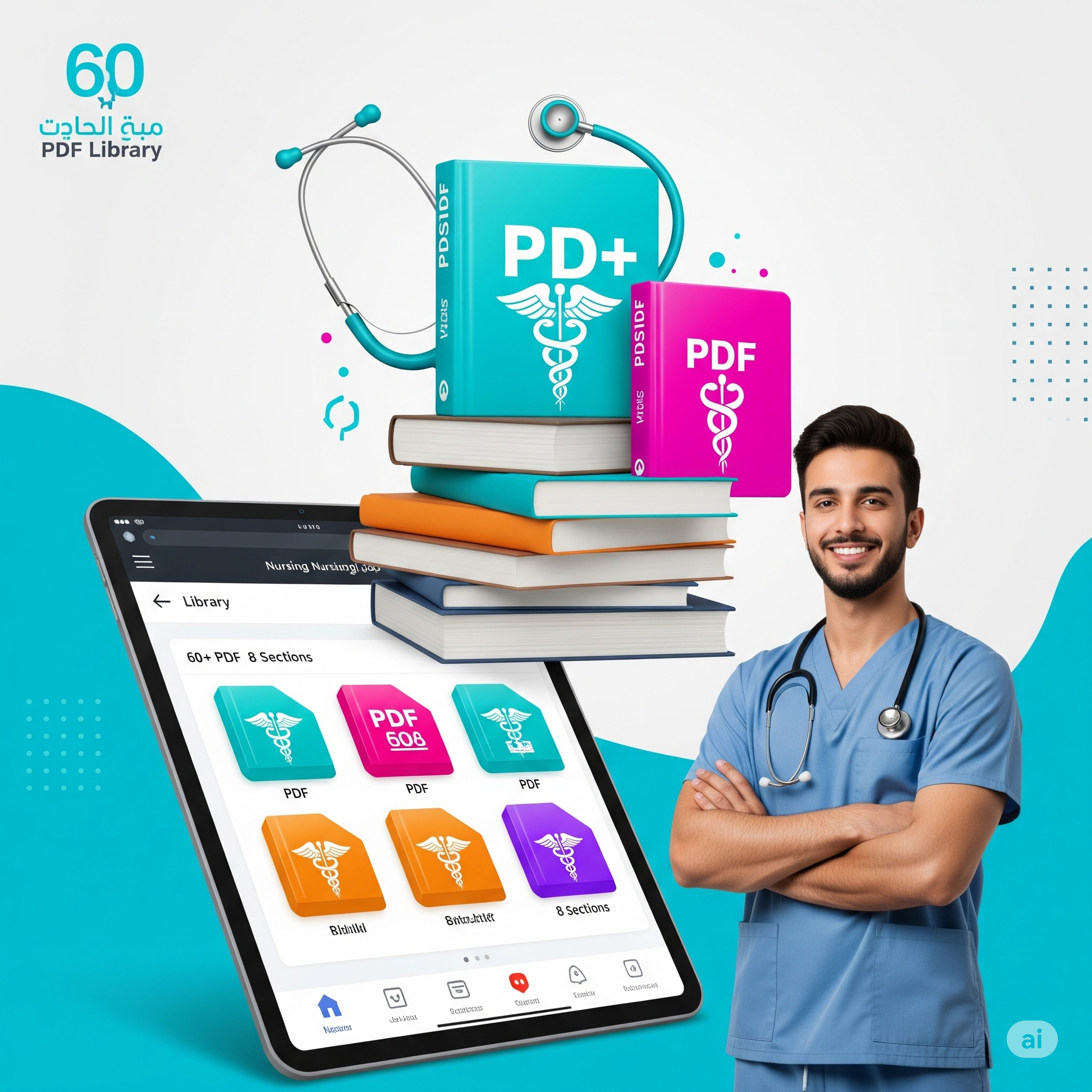 مكتبة التمريض